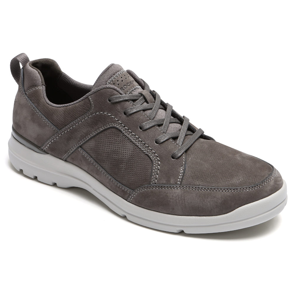 Rockport Mens Sneakers Dark Grey - City Edge Lace-Up - UK 289-TNJHWA